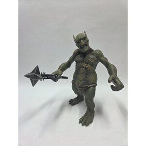 EverQuest Ruins of Kunark Male Troll Shaman Series 1 Figure with Club Toy Vault